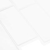 Decorative Stickers 20 pcs White 29 x 21 cm 42021234