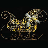 LED Reindeers with 40 LEDs 5 pcs Gold PET 3399388