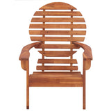 Garden Chair Natural Wood Solid Acacia Wood Standard Sturdy 46321