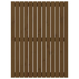 Wall Headboard Honey Brown 82.5x3x110 cm Solid Wood Pine 824956