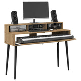 Studio Desk Artisan Oak 152 x 42.5 x 36 cm Engineered Wood 8006723