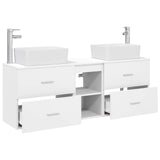 Bathroom Cabinet Set 3 pcs White 53 x 34.5 x 63 cm 3405851