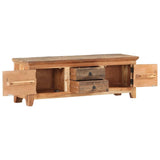 TV Cabinet 120x30x40 cm Solid Acacia Wood and Reclaimed Wood 320380