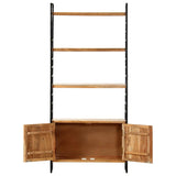4-Tier Bookcase 80x30x180 cm Solid Acacia Wood 284420