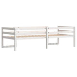Kids' Bed Frame without Mattress White 80x200 cm Solid Wood Pine 846862