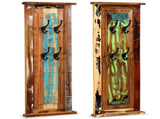 Coat Racks 2 pcs Solid Reclaimed Wood 38x100 cm 244588