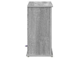 Fireplace with LED Strip Grey Sonoma 63 x 20 x 54.5 cm 8021100