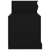 Shoe Cabinet Black 100x42x60 cm Engineered Wood 816417