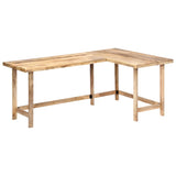 Desk 180x120x76 cm Solid Mango Wood 247905