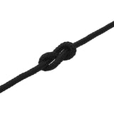 Boat Rope 9 m 2 Black Polyester 42029786