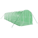 Greenhouse with Steel Frame Green 20 m 10x2x2 m 3188020