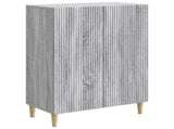 Sideboard Grey Sonoma 66 x 34.5 x 90 cm Engineered Wood 894591