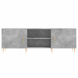 TV Cabinet Concrete Grey 150x30x50 cm Engineered Wood 829088