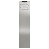 Solar LED Pathway Light 2 pcs Silver Stainless Steel 879734