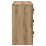 Sideboards with Drawer 2 pcs Artisan Oak 70 x 35.5 x 67.5 cm 3402666