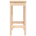 3 Piece Bar Set Solid Wood Pine 3124727