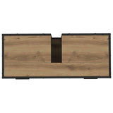Bathroom Cabinet Artisan Oak 80 x 33 x 60 cm Engineered Wood 883632