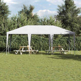 Party Tent White 600 x 400 x 266 cm Polyethylene and Steel 42003429