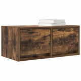 TV Cabinets 2 pcs Smoked Oak 60x31x25.5 cm Engineered Wood 861499