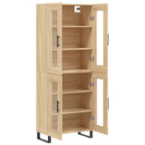 Highboard Sonoma Oak 69.5x34x180 cm Engineered Wood 3198300