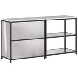 Kitchen Storage Set HATTEM 2 pcs Silver Stainless Steel 3392656