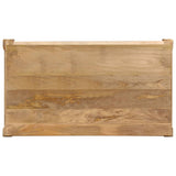 Dining Table 135x75x76 cm Solid Mango Wood 247114