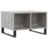 Coffee Table Grey Sonoma 60x50x36.5 cm Engineered Wood 830554