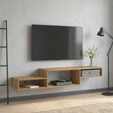 Wall-mounted TV Cabinet Wall-Mounted Artisan Oak 8005996