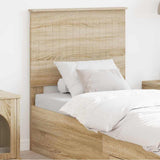 Headboard with Headboard Sonoma Oak 75 cm Engineered wood 887827