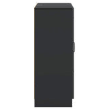 Sideboard with Drawer Black 66 x 34.5 x 87 cm Engineered Wood 895776