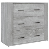 Highboard Grey Sonoma Engineered Wood 3185397