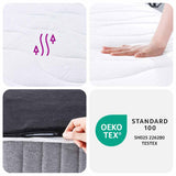 Pocket Spring Mattress Medium 100x200 cm 372811
