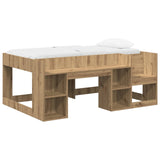 Kids'Bed Frame with Storage Artisan Oak 80 x 160 cm 3422626