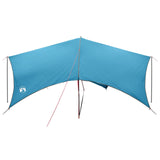 Camping Tarp Water-resistant Blue 550 x 400 x 230 cm 42028592