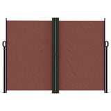 Retractable Side Awning Brown 180x1000 cm 4004749