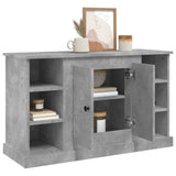 Sideboard Concrete Grey 100x35.5x60 cm Engineered Wood 816444