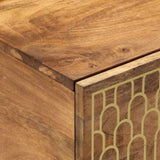 Coffee Table 80x50x40 cm Solid Wood Mango 358288