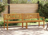 Outdoor Bench Natural 180 x 55.5 x 90 cm Solid Acacia Wood 42028091