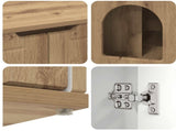 Cat House Artisian Oak 85 x 55 x 50.5 cm Engineered Wood 8000724