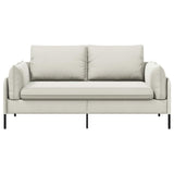 2-Seater Sofa 2-Seater Cream 188 x 81 x 89 cm Velvet 42048620