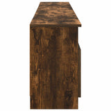 Electric Fireplace Smoked Oak 165 x 28.5 x 47 cm 8021187