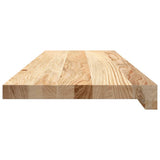 Stair Treads 12 pcs Untreated 80x25x2 cm Solid Wood Oak 3282918