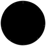 ZNTS Garden Mirror Black 40x3 cm Iron Round for Outdoor Use 318366