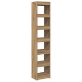 Book Cabinet/Room Divider Artisan Oak 40x30x198 cm 856813