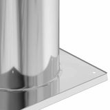 Chimney Head Extension Silver 31 x 31 x 50 cm Stainless Steel 42008442