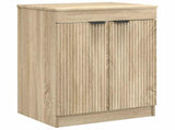 Bathroom Furniture Set Sonoma Oak Engineered Wood 3404206