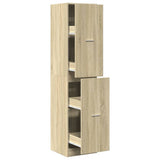 Apothecary Cabinet Sonoma Oak 40x41x174.5 cm Engineered Wood 3309647