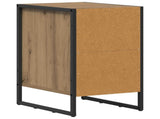 Bedside Table 2 pcs Artisian Oak 39.5 x 30 x 50 cm 886653