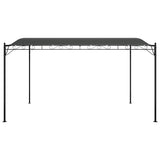 Canopy Anthracite 4x3 m 180 g/m Fabric and Steel 362395