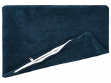 Cushion Cover 12 pcs HEERLEN Blue 45 x 45 cm Microfiber Fleece 910488
